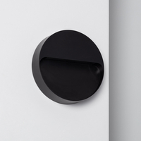 Edit 6W Febo Outdoor Warm White LED Wall Light - Black
