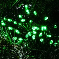 Edit 8.92M Apple Green LED Multi-Function String Lights - Green Cable - 120 Lights