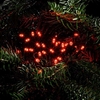 Edit 8.92M Berry Red LED Multi-Function String Lights - Green Cable - 120 Lights