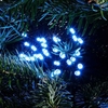 Edit 8.92M Ice Blue LED Multi-Function String Lights - Green Cable - 120 Lights