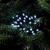 Edit 8.92M White LED Multi-Function String Lights - Green Cable - 120 Lights