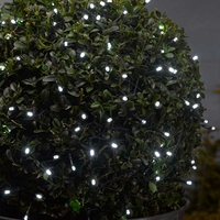 Edit 9M Battery Operated Cool White LED String Lights - 100 Lights