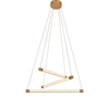 Edit Abba LED Chandelier - Brushed Gold