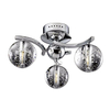 Edit Air 3 Light LED Semi-Flush Ceiling Light - Polished Chrome