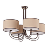 Edit Amara 4 Arm Semi-Flush Ceiling Light - Coffee