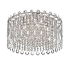 Edit Anastasia Crystal Flush Ceiling Light - Chrome