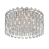 Edit Anastasia Crystal Flush Ceiling Light - Chrome