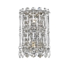 Edit Anastasia Crystal Flush Wall Light - Chrome