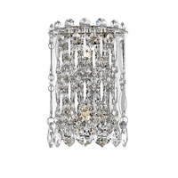Edit Anastasia Crystal Flush Wall Light - Chrome