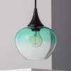 Edit Apple Glass Ceiling Pendant Light - Green