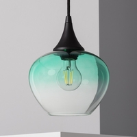 Edit Apple Glass Ceiling Pendant Light - Green