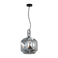 Edit Argen Glass Ceiling Pendant Light - Chrome