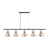 Edit Arlo Glass 5 Light Bar Ceiling Pendant - Gold