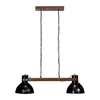 Edit Ashby 2 Light Bar Ceiling Pendant - Black