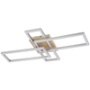 Edit Ashton LED Flush Ceiling Light - Satin Chrome