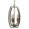 Edit Atticus 3 Light Ceiling Pendant - Antique Brass