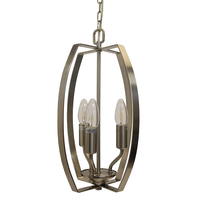 Edit Atticus 3 Light Ceiling Pendant - Antique Brass