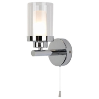 Edit Aviva Bathroom Wall Light - Chrome