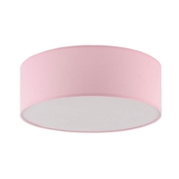 Edit Bambini 4 Light Flush Ceiling Light - Pink
