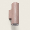 Edit Banjar Concrete Outdoor Up & Down Wall Light - Red