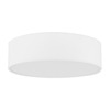 Edit Basic Flush Ceiling Light - White