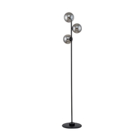 Edit Baton 3 Light Floor Lamp - Black