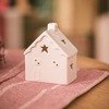 Edit Battery Operated LED Christmas House Decoration - White