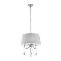 Edit Bay 3 Arm Ceiling Pendant Light - Grey