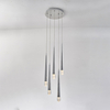 Edit Bead 5 Light LED Cascade Ceiling Pendant - Polished Chrome