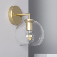 Edit Bern Glass Wall Light - Gold