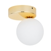 Edit Bianca Flush Ceiling Light - Gold