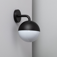 Edit Bolus Outdoor Wall Light - Black