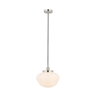 Edit Boot Glass Ceiling Pendant Light - Opal