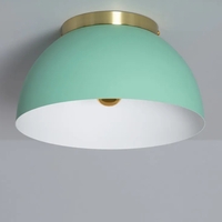 Edit Bosco Flush Ceiling Light - Mint Green
