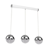 Edit Bubble 3 Light LED Bar Ceiling Pendant - Chrome