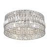 Edit Carlton Flush Ceiling Light - Crystal