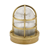 Edit Coastal Gulf Outdoor Flush Light - Brass