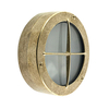 Edit Coastal Sand Outdoor Flush Light - Brass