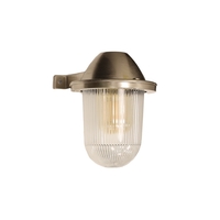 Edit Coastal Wave Outdoor Wall Light - Matt Nickel