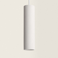 Edit Colum Ceiling Pendant Light - White