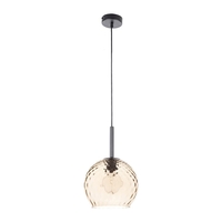 Edit Como Glass Ceiling Pendant Light - Amber