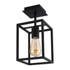 Edit Crate Semi-Flush Ceiling Light - Black