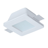 Edit Dalton Square Plaster-In Fixed Downlight - White