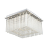 Edit Danny LED Square Flush Ceiling Light - Chrome