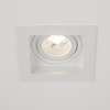 Edit Deep Recessed Adjustable Square Downlight - Matt White