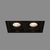 Edit Deep Twin Recessed Adjustable Downlight - Matt Black
