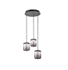 Edit Delice LED 3 Light Cluster Ceiling Pendant - Black