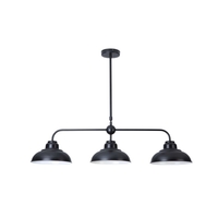 Edit Dragan 3 Light Bar Ceiling Pendant - Matt Black