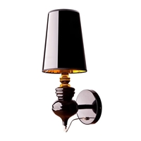 Edit Elegant Wall Light - Black