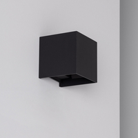 Edit Eros Cool White LED Up & Down Wall Light - Black